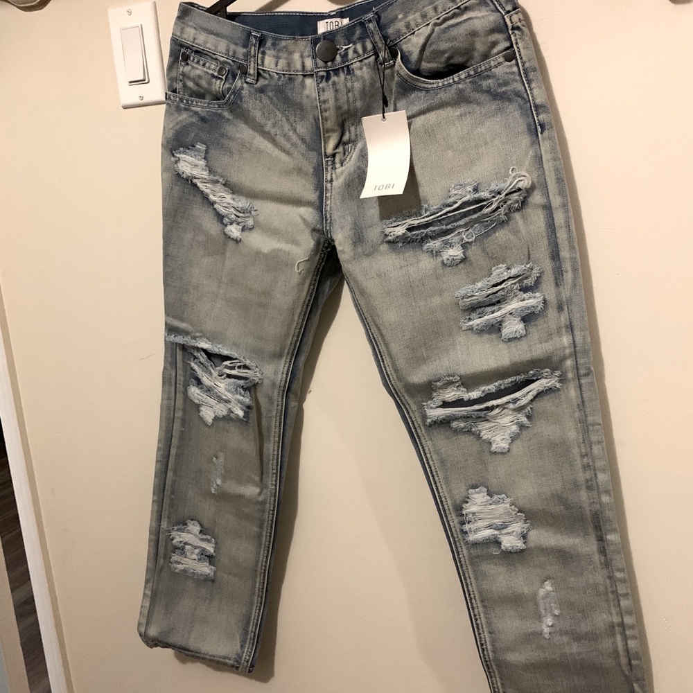 Tobi ripped jeans brand new